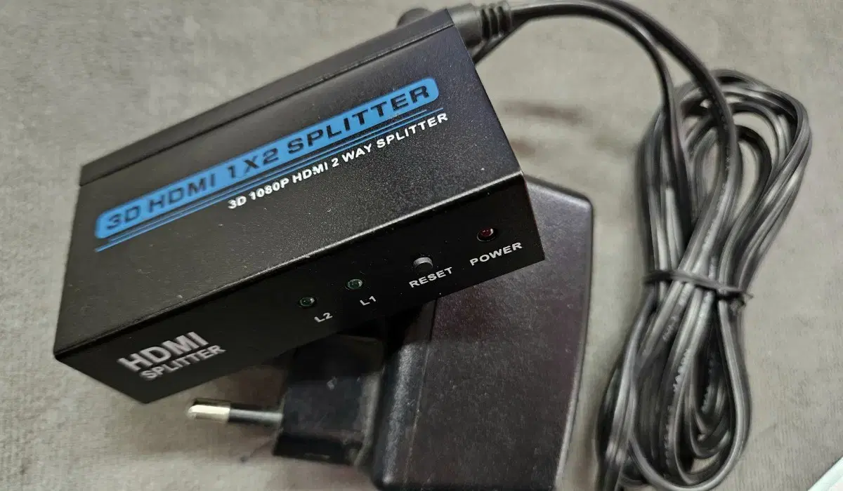 3D HDMI 1x2 분배기 1:2 SPLITTER